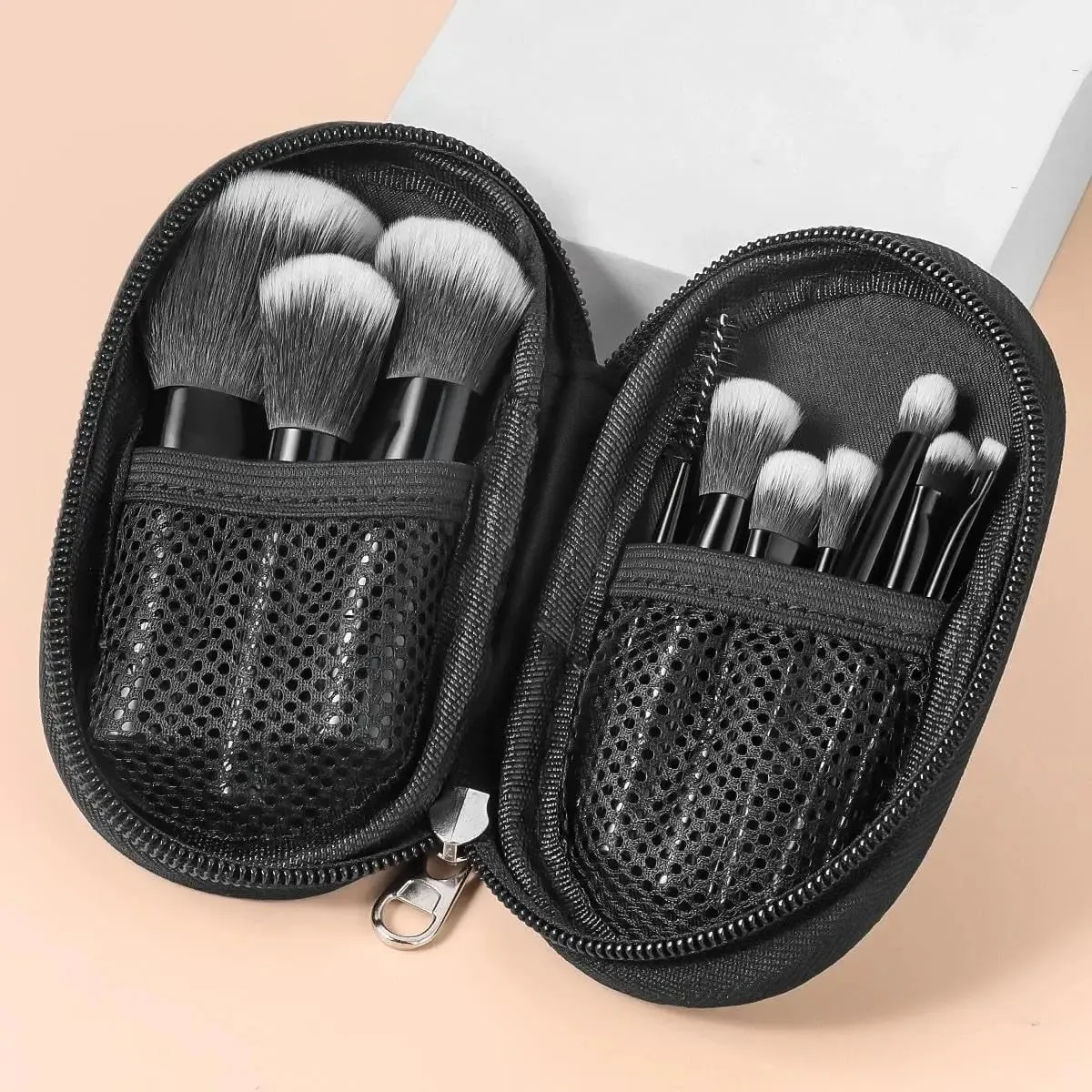 10 Pcs Mini Makeup Brush Set Travel Makeup Brushes
