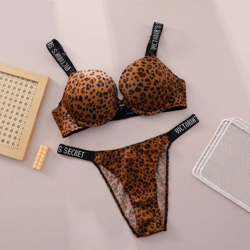 New Push Up Shapewear Adjustable Padded Gathered V Lace Lingerie Set Bra and Brief Women's Sexy Bra and Panty Set Comfortable