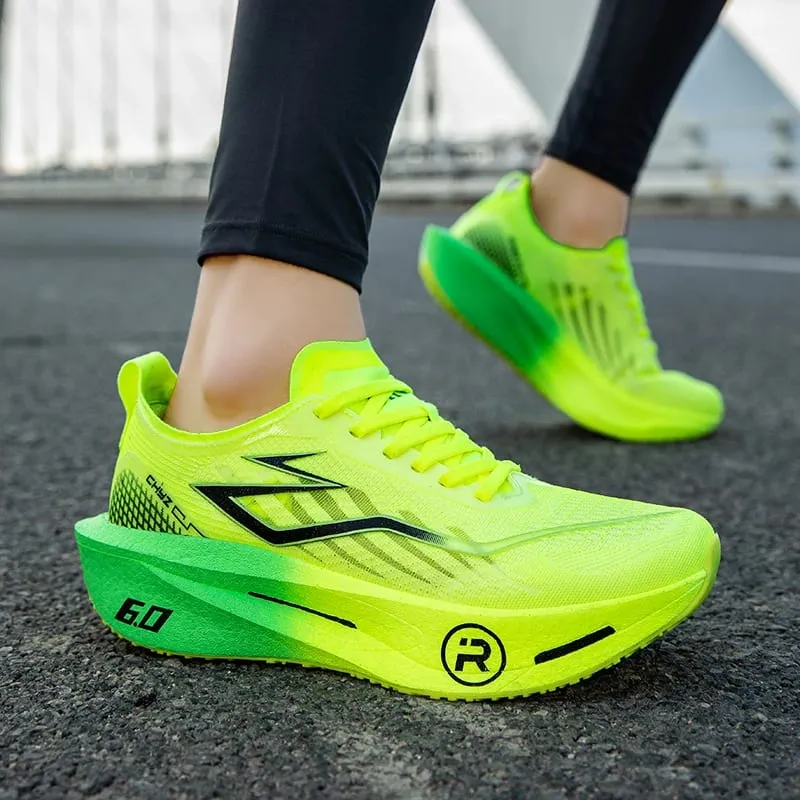Sports Running Sneakers For Men Lightweight Carbon Board Athletic Casual Sneakers Women Outdoor Men's Walking Basketball Shoes