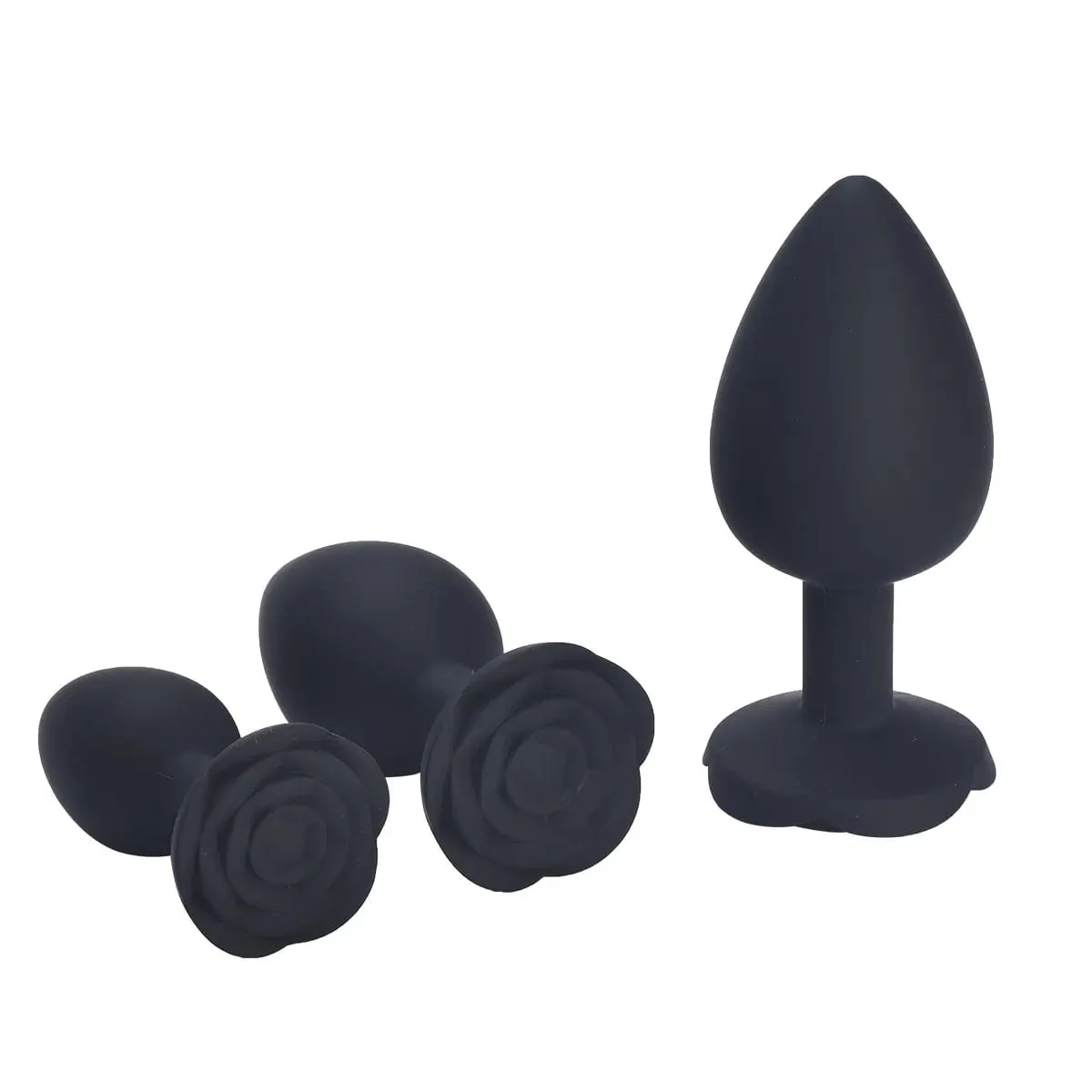 Hoa Hồng Hoa Silicone Hậu Môn Hạt Mông Bộ Cắm Nhỏ Vừa Lớn Hậu Môn Cắm Trang Sức Hậu Môn Huấn Luyện Dương Vật Giả Hậu Môn Đồ Chơi Tình Dục nam Nữ Đồng Tính — image 4