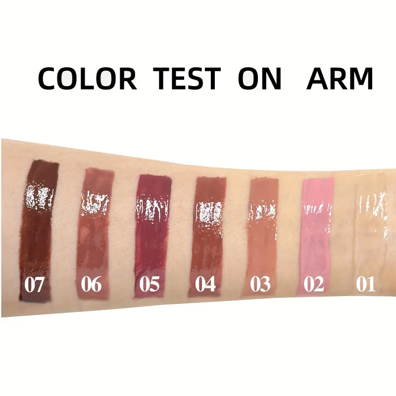 Óleo labial hidratante Crystal - brilho preenchedor e hidratante com tons coloridos para todos os tipos de pele
