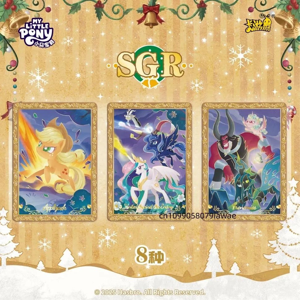Autentický nový držitel karty My Little Pony Friendship Forever – 10. vydání – Anime Merchandise Dárky ke Dni dětí