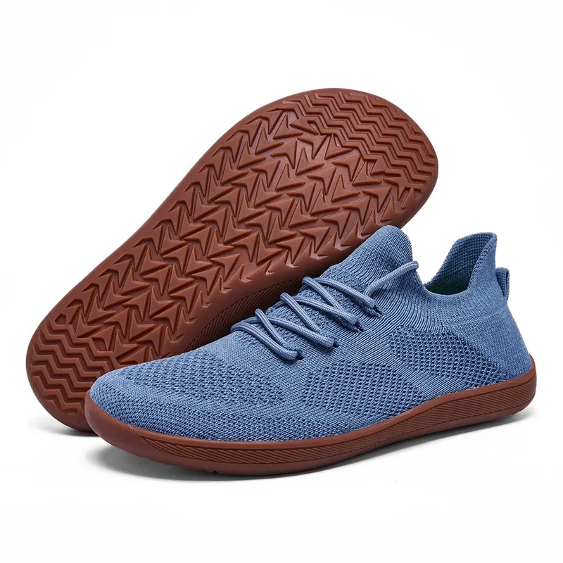 Minimalist Barefoot Shoes Unisex Lightweight Breathable Zero Soles Wide Toe Men's Running Shoes Outdoor Casual Walking Shoes