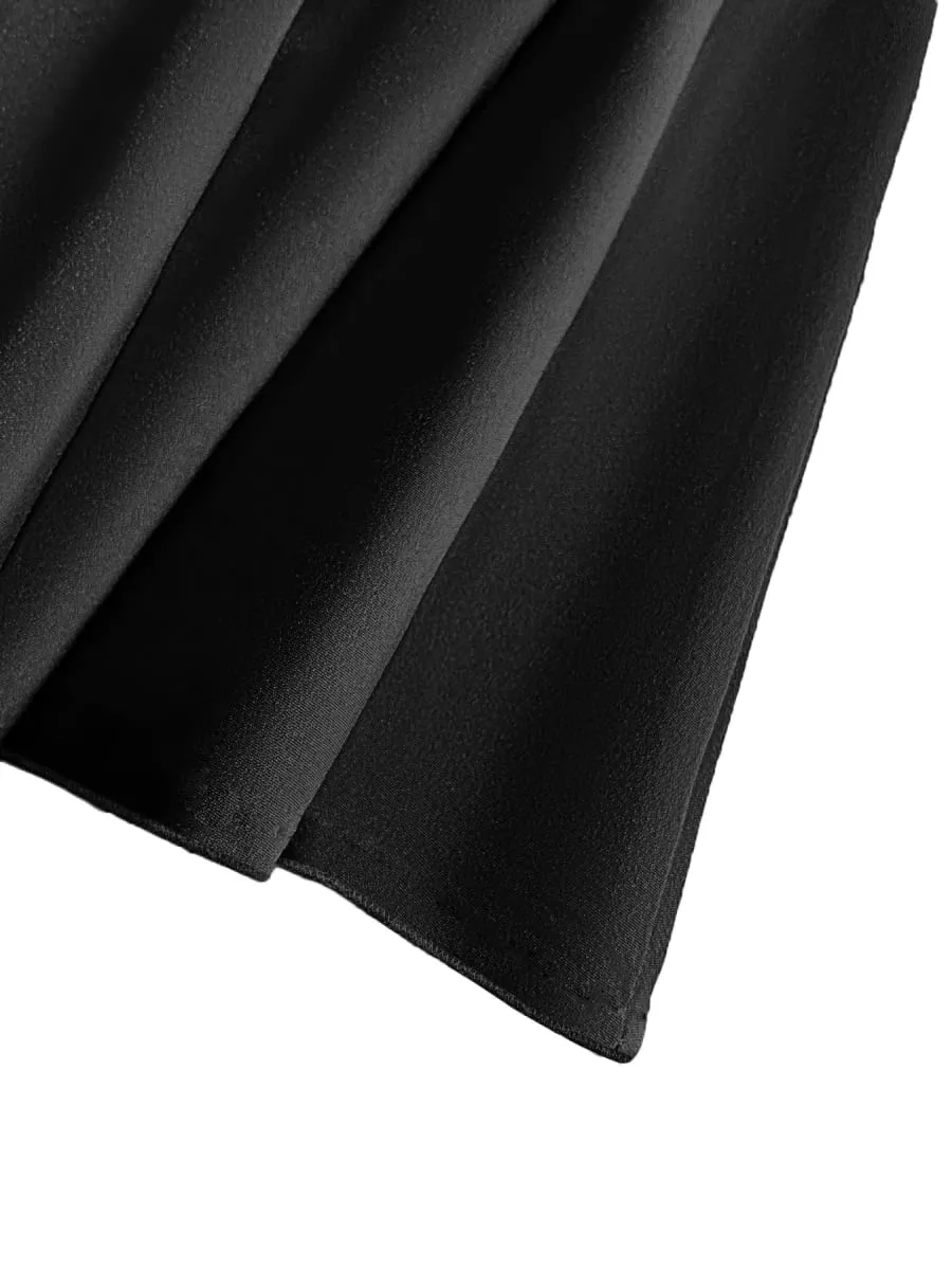 Pure Color V-Neck Asymmetric Hem Plus Size Knit Spaghetti Strap Maxi Dress Soft Comfort Effortless Chic Casual All Season Lightweight Solid Flowy Sleeveless Long Dress For Curvy Women