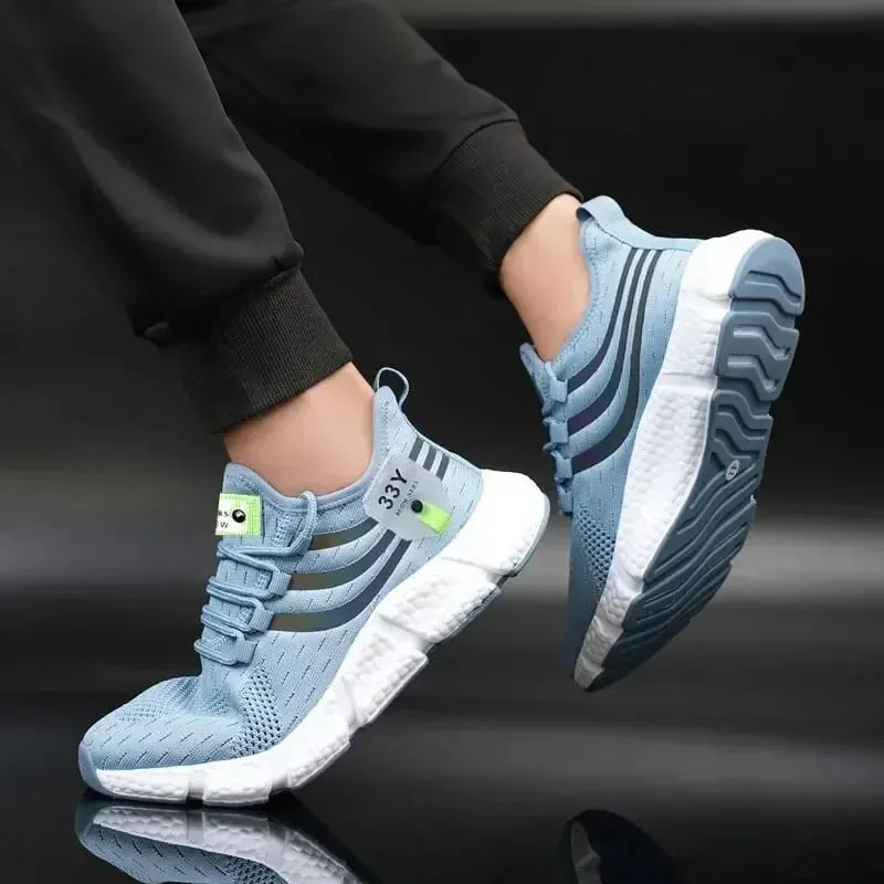 Men's Summer Mesh Sneakers - Lightweight and Breathable Running Shoes for Hot Weather Perfect for Sports and Casual Outfits