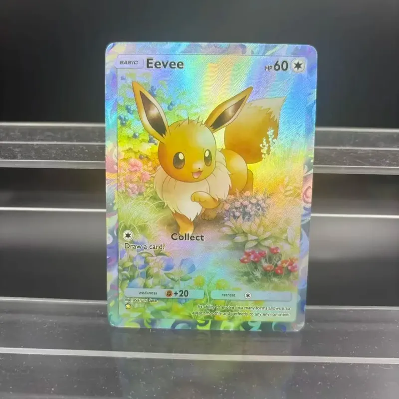DIY POCKET Collection Cards Umbreon Espeon Jolteon ex Self Made Single Card Classic Game Anime Card Gift Toy