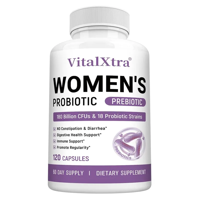 Women’s Probiotic 120 Caps 180 Billion CFU 18 Strains Digestive Immune Vaginal & Urinary Health Shelf Stable Gluten Free — image 8