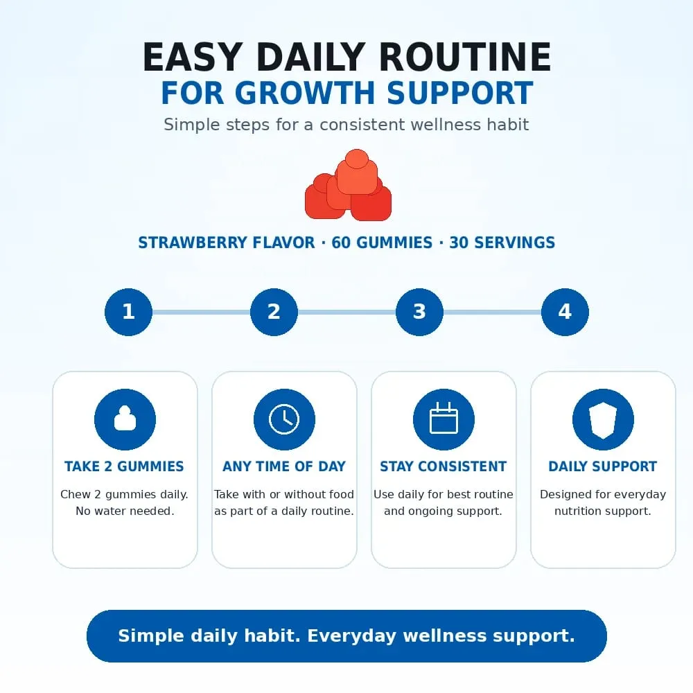 Calcium Vitamin D Gummies for Kids Adults Bone Health Support with Magnesium Zinc Vitamin C K2 Heightener Daily Supplement