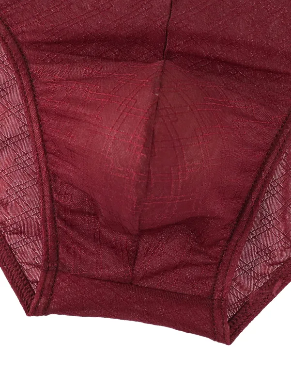 Men Briefs Underwear Men's Sexy Mesh Breathable Underpants Fashion Mens Briefs Bikini Underwear Shorts Male Panties K108