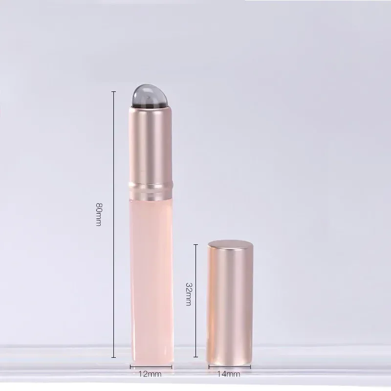 Silicone Lip Brush Maliit na Round Head Smudge Brushes Dust-proof Covered Lip Brush Multifunctional Lipstick Concealer Makeup Tools