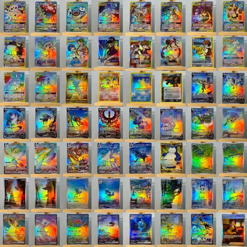 MEW PTCG13-003 Tcg proxy PKM Cards Charizard ex Bulbasaur Charmeleon Rare Collection Battle Toys Gifts for Hobbies home play