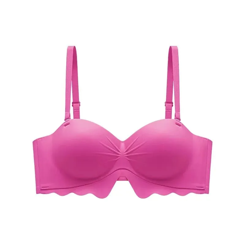 Sexy Seamless Push up Bra No Underwire Small Breast Gathering Anti-sagging Comfortable Lingerie for Women