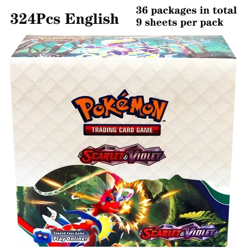 324Pcs Pokemon TCG: Sword & Shield Tempest Bonds Booster Box Trading Card Game Pokemon Card Kids Toys Board Game — image 27