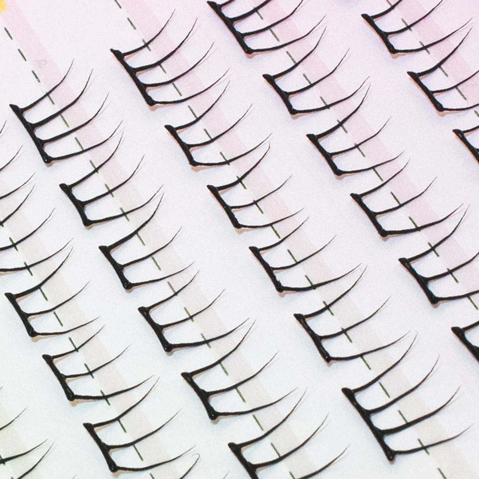 Ultra Thin Fairy False Eyelash Curling 10-13mm Korean Style Glue-free Lashes Extension For Kpop Idols Eye Makeup Large Capacity