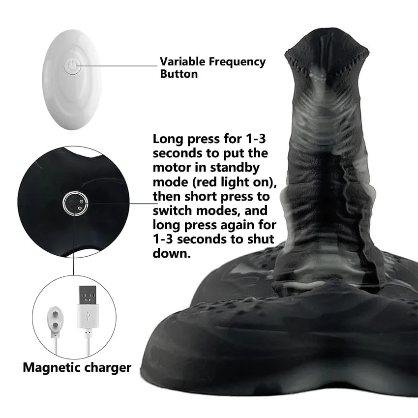 Suction Cup Dildo Vibrator Sit And Ride Wireless Control G-Spot Massager Stimulator Female Masturbation Sex Toys Adult Supplies