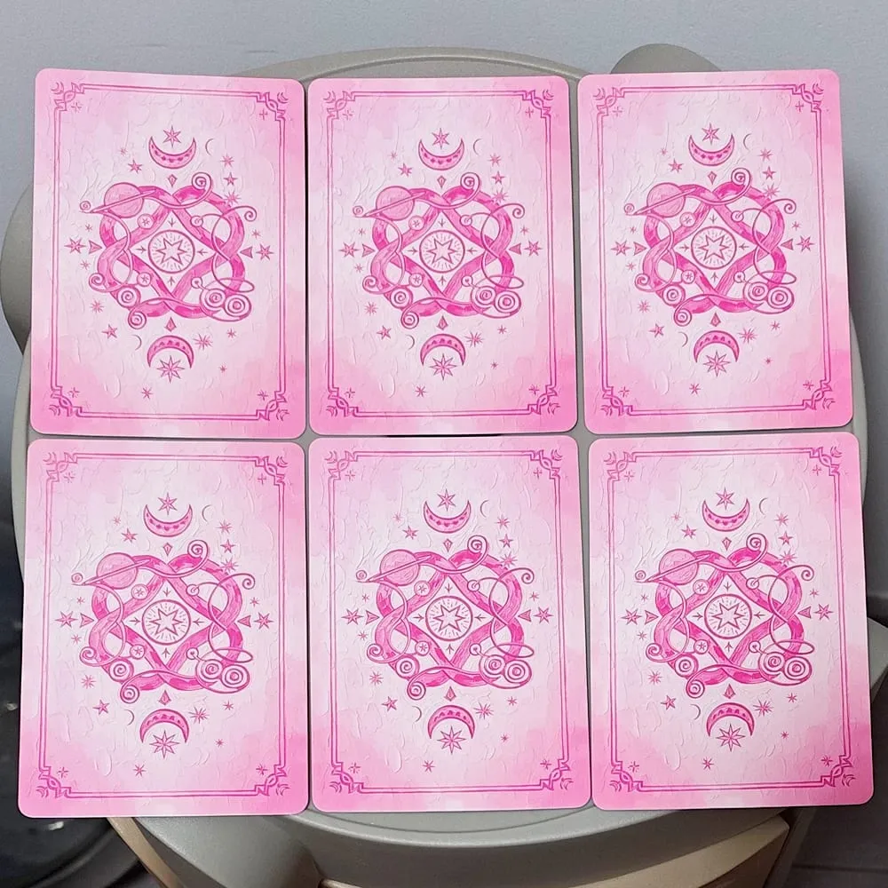 Angels Guidance Oracle Deck - 44 Cards with Guidebook Inspirational Divination Cards in Tin Box for Spiritual Growth