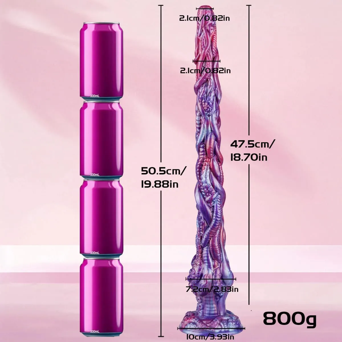 1080P HD Endoscope Camera Tentacle Dildo Octopus Anal Plug Spray Water Butt Plug Soft Silicone Adult Sex Toy for Women IP67