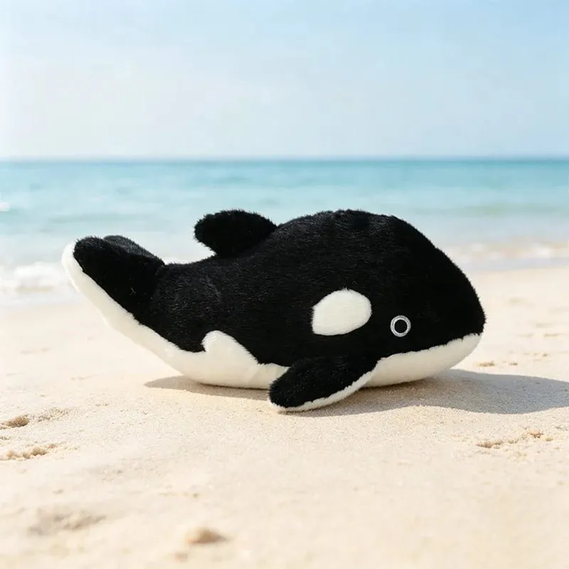New Creative Ocean Plushies Sea Urchin Lanternfish Crab Orca Plush Throw Pillows Cute Marine Animal Decorative Cushions for Sofa