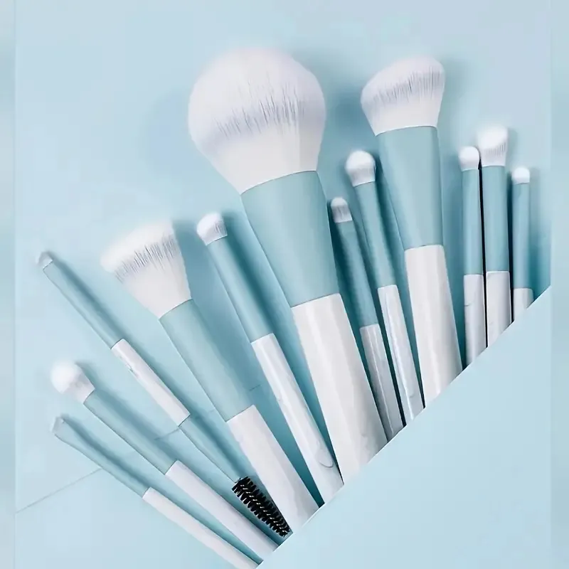 12pcs Professional Makeup Brush Set Premium Synthetic Foundation Concealer Powder Eyeshadow Blush Brushes Hygienic Beauty Tools — image 4