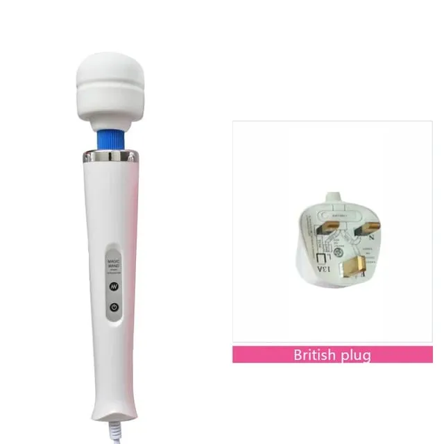 Adult Sex Toys AV Vibrator Powerfull Magic Wand G-spot Stimulation Massager Clit Vibrators Sex Toys for Women MasturbationBLACKWOLF New 10 Speeds Magic Wand Massager Big Magic Wand Massage Stick AV Vibrators Sexy Clit Sex Toys for Women Eur