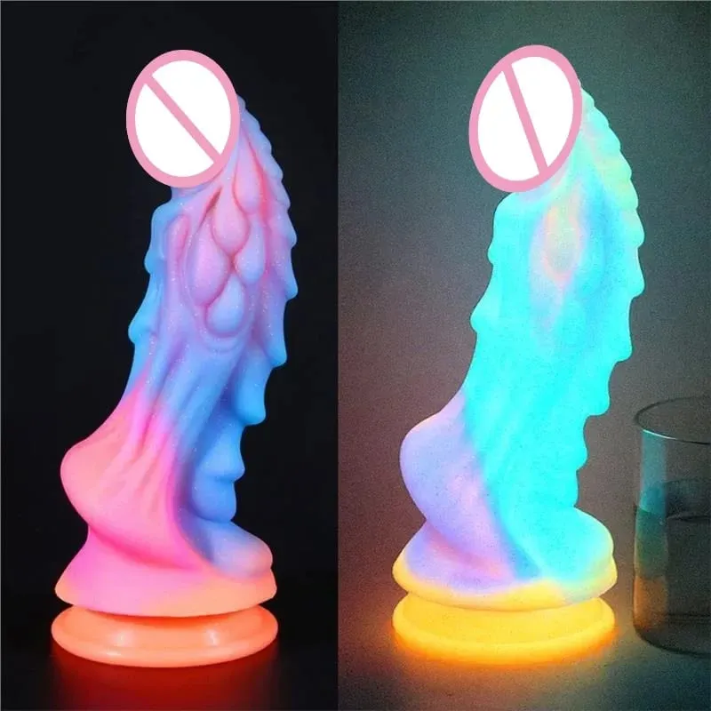 Realistic Soft Horse Dildo for Women Silicone with Strong Suction Cup Play Masturbator G Spot Masturbation Dick Adult Sex Toys