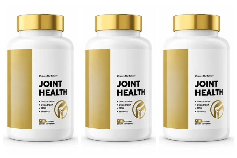 Joint Health Capsules with Glucosamine Sulfate Chondroitin Sulfate MSM Turmeric Boswellia Extract Mobility Support 120 Capsules — image 9