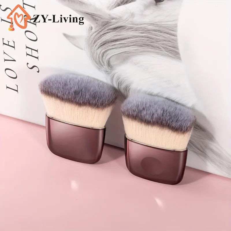 1Pcs Makeup Foundation Brush Blush Loose Powder Brush Kabuki Brush Multi-Function Cosmetics Make Up Brushes Beauty Supplies — image 5