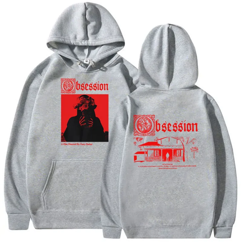 Obsession Movie Horror 2026 Hoodie Men Women Fleece Clothing Pullover Sweatshirt Vintage Fashion Long Sleeve Hoodies Streetwear