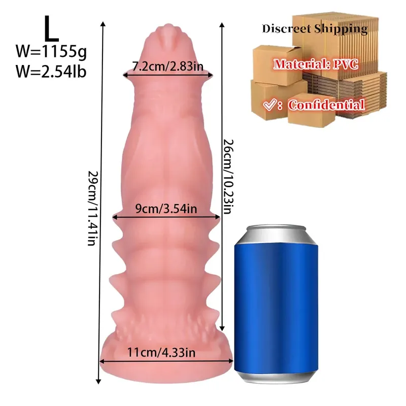 Big Anal Plug Monsters Enlargenmen Prostate Massager Huge Anal Dilator Butt Plug Anal Training Expansion Sex Toys For Women Men