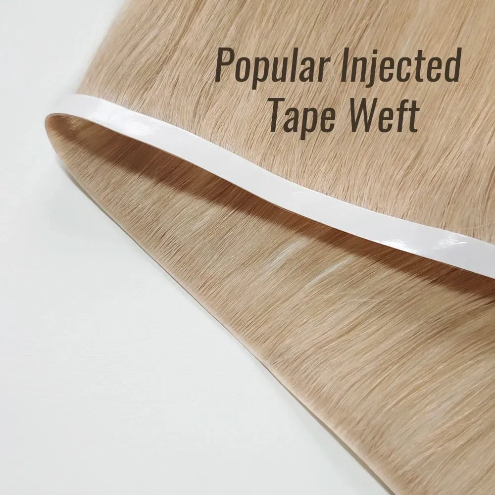 Full Shine One Piece 50G Genius Tape In Hair Extensions 100% Remy Human Hair Invisible Skin Weft Thick Ends For Women