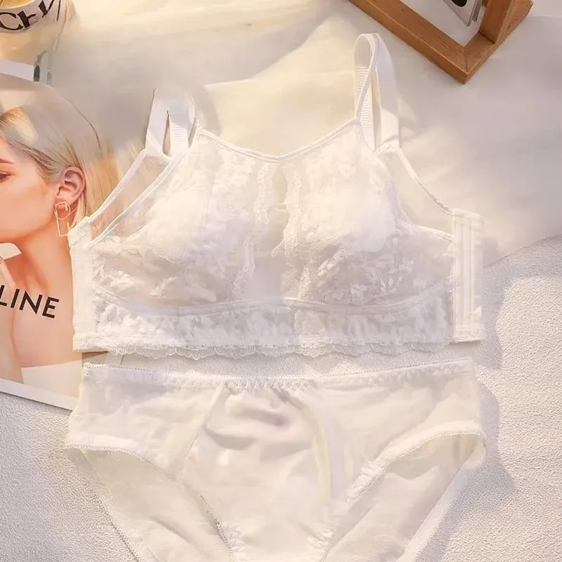 French Style Lace Strapless Bra For Women Large Bust Minimizer Slimmer Sexy Beautiful Back Comfort Lingerie Size 34-44 M-XXXXL