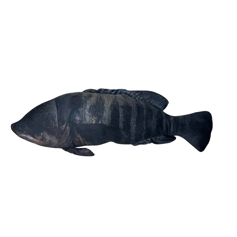 Sofa Cushion PP Cotton Simulation Sea Fish Stuffed Funny Sea Fish Stuffed Tuna Grouper Fish Sleeping Pillow Bedroom — image 8