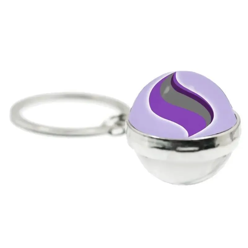 Pokémon Mega Stone Keychain Anime Peripheral Creativity Exquisite Versatile Trend Spherical Keychain Cartoon Gift Accessories