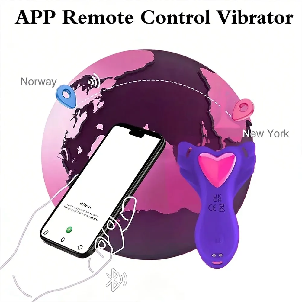APP Wireless Control G Spot Dildo Vibrator for Women APP Remote Wireless Panties Vagina Vibrating Massager Sex Toys for Couple