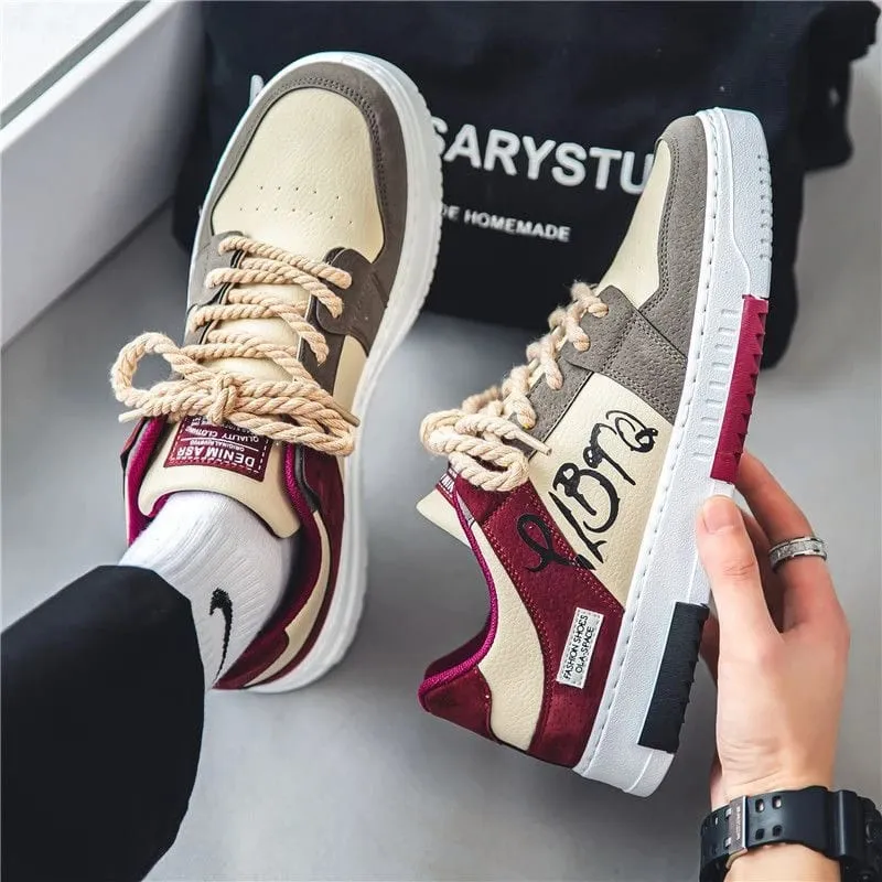 Huili Men's Shoes Winter New Cotton Shoes Plus Velvet Thick Snow Boots Thick Sole Height-Enhancing And Warm Cotton Shoes For Men