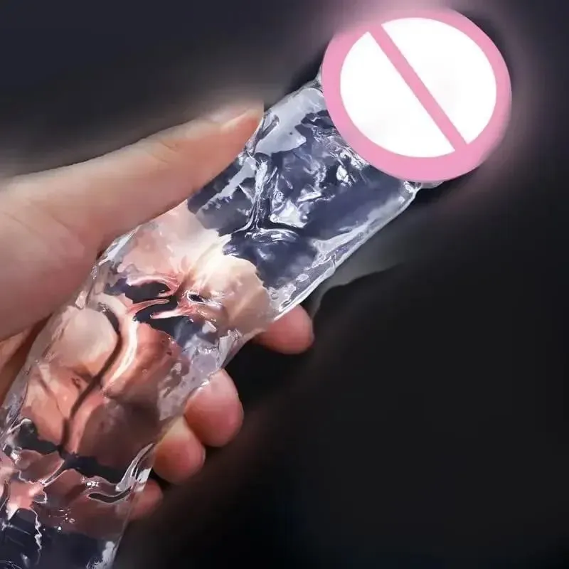 7 Sizes Realistic Clear Dildo XL Silicone Penis with Suction Cup Plugs for Women Masturbation Anal Adults Gay Sex Toys 18 G-spot — image 5