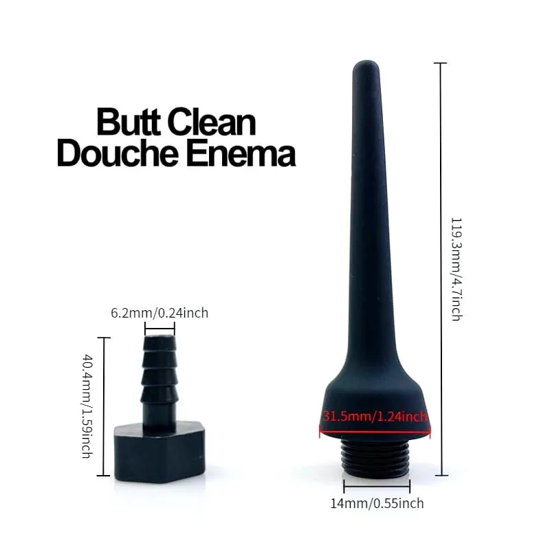 Silicone anal vaginal ducha butt plug multi-função enema plug-in chuveiro anal dilatadores adultos brinquedos sexuais adultos brinquedos sexuais
