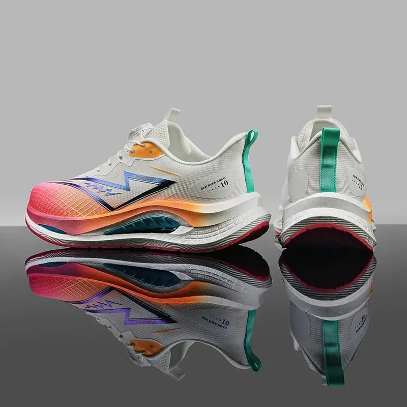 Men Sports Running Shoes Marathon Air Cushion Breathable Lightweight Comfortable Women Outdoor Athletic Jogging Tenis Sneakers — image 5