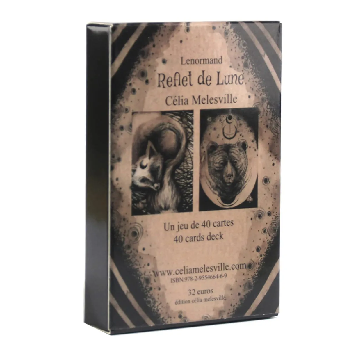 Lenormand Reflet De Lune Lenormand karty Tarotové karty Balíček Oracle Karetní hry pro zábavu pro dospělé Hry pro dospělé Párty potřeby Dárek