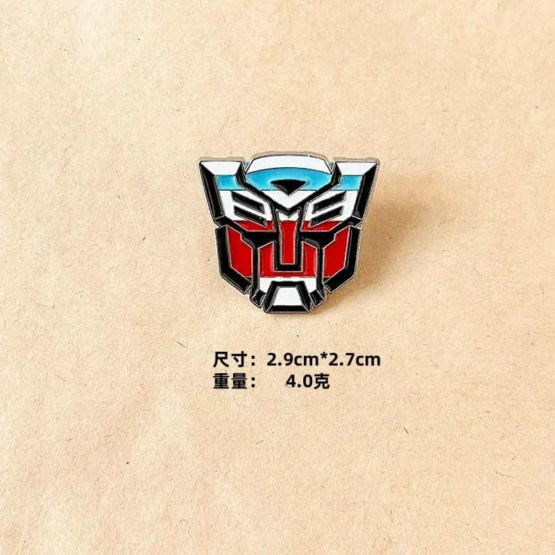 Transformers Optimus Prime Enamel Pin Cute Brooches For man Lapel Pins Badge Megatron Collectors Fashion Accessory gift — image 7