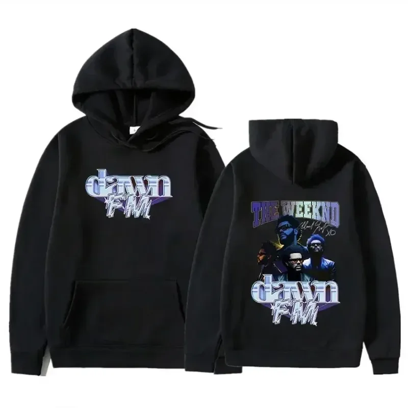 Retro The Weeknd Graphic Hoodie After Hours Til Dawn Oversized Sweatshirt Men's Women's Hip Hop Rock Hoodies Harajuku Streetwear — image 10