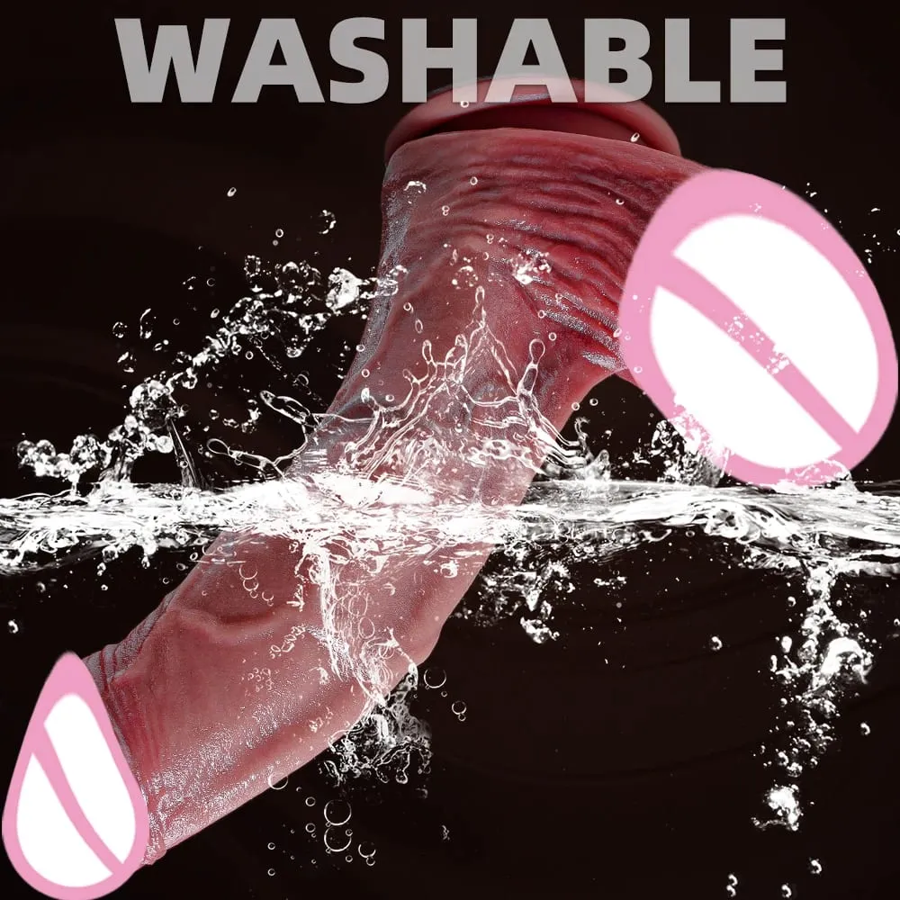 Vagina Massager Huge Realistic Dildo Fantasy Long Penis Big Dick Suction Cup Dildos Giant Anal Plug Sex Toys For Women Men