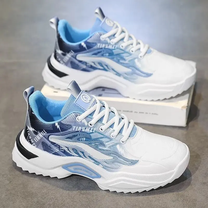 Free Shipping Men Shoes Casual Sports Walking Sneakers Lightweight Breathable Outdoor Autumn Spring Leather Height Increasing