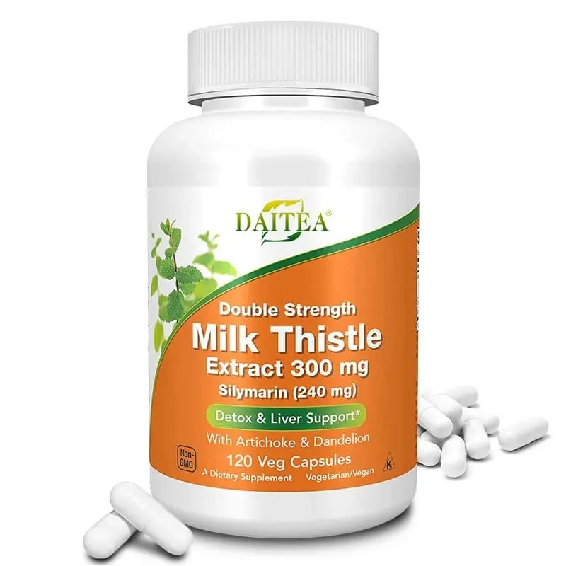 Liver Health Detox Cleanse Supplement | Artichoke Extract Milk Thistle & Dandelion Support A Healthy Liver Detoxify — image 8