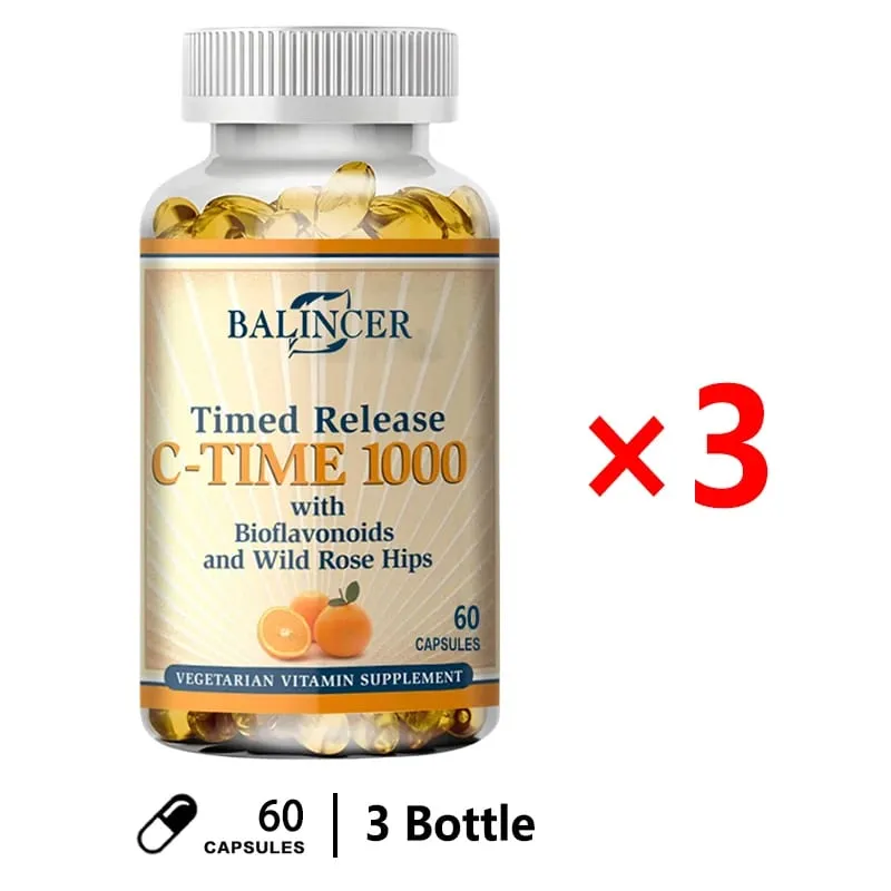 Vitamin C 1000mg Dietery Supplement | Non-GMO & Gluten Free Vegan