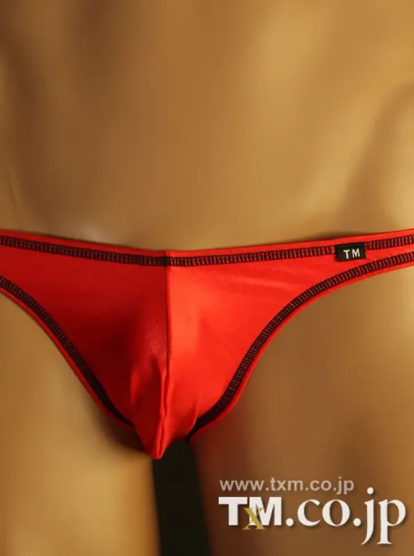Men Color Block Triangle Briefs Low Rise Fashion Male Underwear Panties