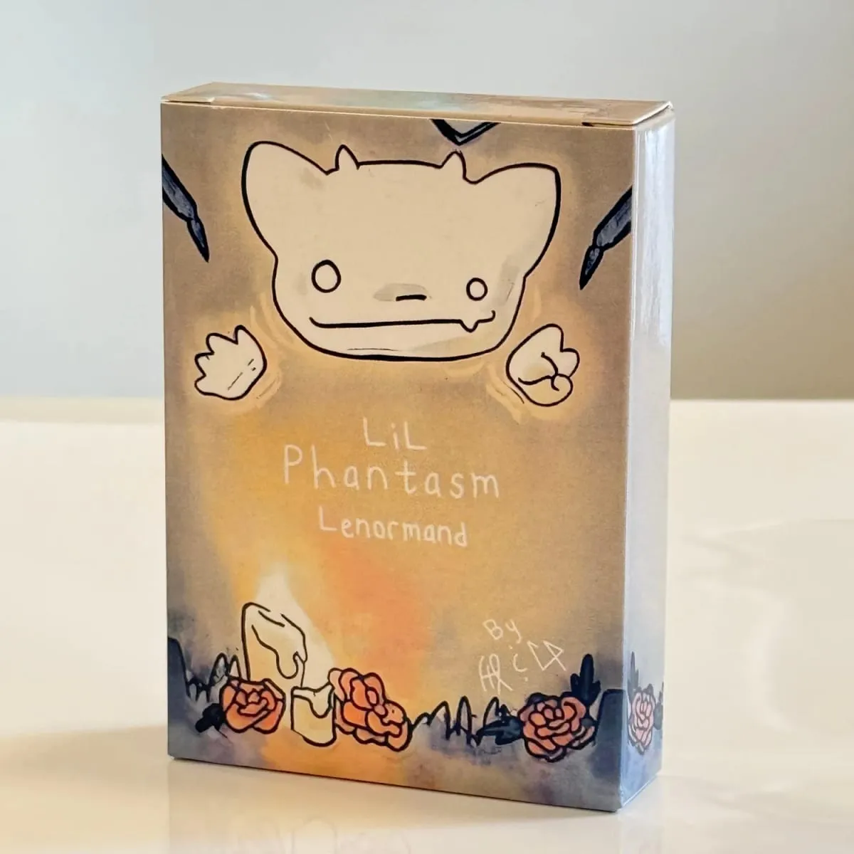 Lil Phantasm Lenormand Oracle Deck 36pcs Oracle Card Family Party Playing Cards Board Game