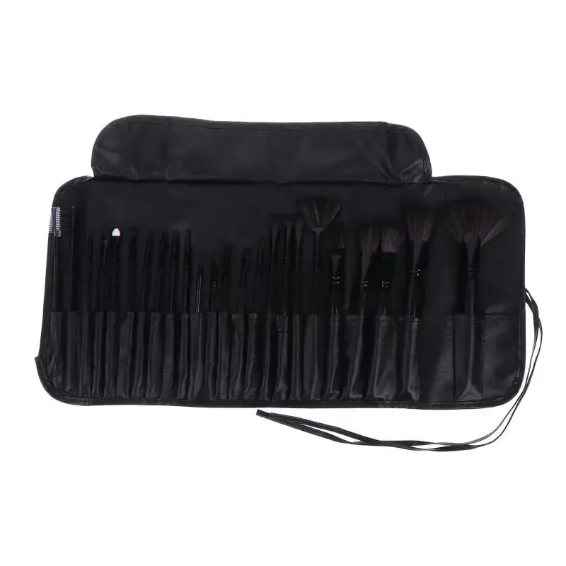 Professional 24Pcs Beauty Brush Set Includes All Makeup Brushes with Organizer Bag for Personal and Travel UseHot