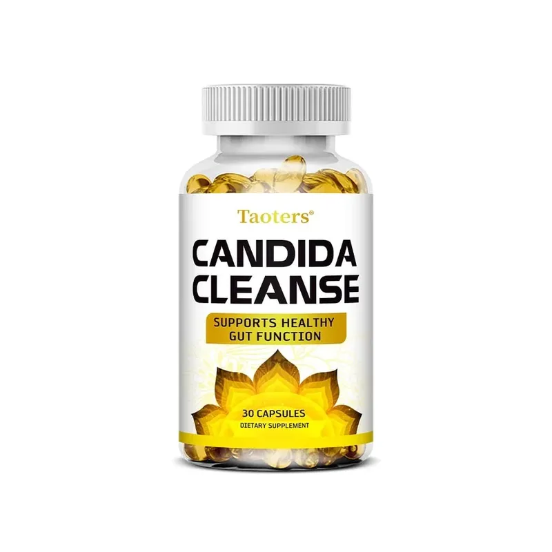Candida Cleanse – Leber reinigend, entgiftend, unterstützt die Darmgesundheit, reinigt den Dickdarm und steigert die Energie, 120 Kapseln