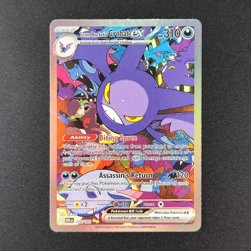 tcg Card English SV10 SV09 Destined Rivals Team Rocket's Mewtwo Cynthia's Garchomp Ethan's Ho-Oh Trading Card Game — image 6